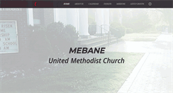 Desktop Screenshot of mebaneumc.com