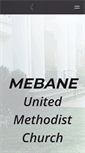 Mobile Screenshot of mebaneumc.com